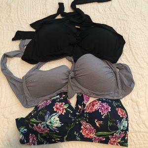 Three Like New Liz Claiborne Swim Tops